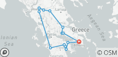  Hellas Heritage - Circuit guidé semi-privé de 8 jours - 14 destinations 