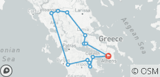  Hellas Heritage - Circuit guidé semi-privé de 7 jours - 13 destinations 