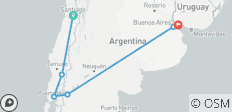  De Santiago a Buenos Aires pasando por la Región de los Lagos (17 días) - 6 destinos 