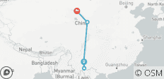  9 jours - Rizières en terrasses du Yunnan et montagnes arc-en-ciel du Gansu (guide et chauffeur privés）Voyage en famille personnalisable) - 5 destinations 