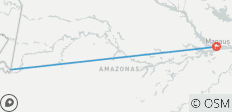  Cruise into the Heart of Primal Amazonia - An exploration at the edge of the jungle, between Brazil and Colombia (port-to-port cruise) - 2 destinations 