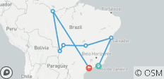  Circuit de 11 jours au Brésil - 7 destinations 
