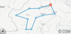  Golden Triangle with Royal Rajasthan Explorer - 11 destinations 
