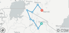  10 jours de safari au Masai Mara et au Serengeti - 8 destinations 