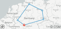  NORTH GERMANY BY TRAIN - 6 destinations 