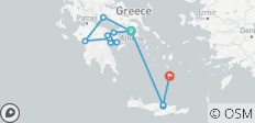  GREECE OF THE GODS A journey into Mythology - 13 destinations 