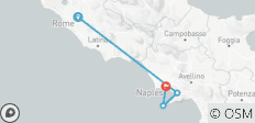  9 Días Roma y Nápoles: De Villa Adriana a Capri en tren - 4 destinos 