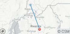  2 jours de randonnée dans le parc national de la forêt impénétrable de Bwindi via Kigali (Rwanda) - 3 destinations 