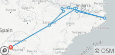  Ultimate Pyrenees Experience Self-Drive Off-Road - 8 jours - 11 destinations 