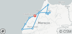  Le meilleur du Maroc en 11 jours - Circuit privé avec des experts locaux - 11 destinations 