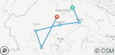  Rajasthan Delights Tour - 6 destinations 