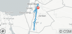  Premium Walking and Hiking Jordan (Petra, Wadi Rum &amp; the Dead Sea) - 8 destinations 