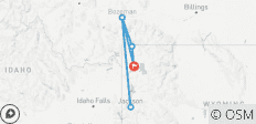  Premium Walking &amp; Hiking in Yellowstone - 6 destinations 