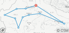  Circuit patrimoine et culture du Rajasthan - 17 jours - 11 destinations 