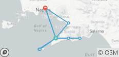  5 jours de visite de la belle Costiera - 11 destinations 