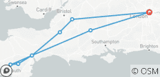  Circuit de Stonehenge, Glastonbury, Bath et la côte sud-ouest en petit groupe - 3 jours - 9 destinations 