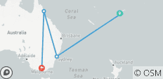  Classic Australia with Fiji - 5 destinations 