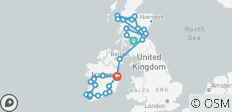  Scottish &amp; Irish Gold - 15 Days/14 Nights (30 destinations) - 30 destinations 