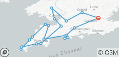  Wales\', Devons und Cornwalls Landstraßen (Rundreise, 9 Tage) (21 Destinationen) - 21 Destinationen 