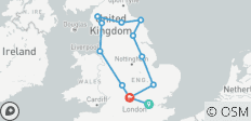  Gems of Northern England - 9 Days/8 Nights (12 destinations) - 12 destinations 