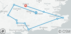  Les joyaux du sud de l\'Angleterre - 8 jours/7 nuits (de Windsor à Oxford) - 11 destinations 