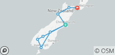  Espíritu del Sur (Grupo Pequeño, 2026/2027) (from Christchurch to Wellington) - 9 destinos 