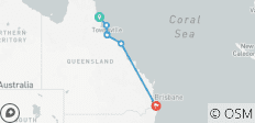  Tropisches Queensland: Cairns nach Gold Coast (2025/2026) - 7 Destinationen 