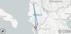  Excursión a Tirana, Butrint, Gjirokastra y Berat desde Saranda o Corfú - 6 destinos 