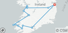  Le meilleur de l\'Irlande du Sud (circuit C) - 7 jours/6 nuits (13 destinations) - 13 destinations 
