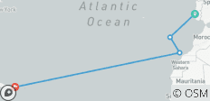  Mid Atlantic Crossing Lisbonne - San Juan - 4 destinations 