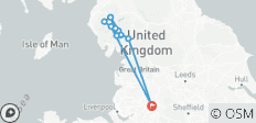  Adventure of Lake District - Circuit en petit groupe au départ de Manchester - 3 jours - 11 destinations 