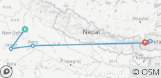 Circuit du Triangle d\'Or de l\'Inde avec le magnifique Bhoutan - 7 destinations 