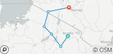  Safari privé au cœur du Kenya et de la Tanzanie avec vols - 6 destinations 