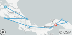  Panama: Kraters, kusten en hooggebergte - 13 bestemmingen 