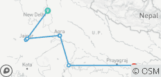 India’s Golden Triangle: Taj Mahal to the Ganges - 8 destinations 