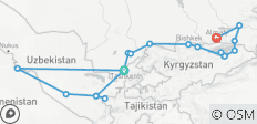  The Stans: The Ultimate Adventure through the Silk Road - 19 destinations 