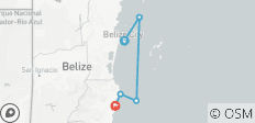  De isla en isla y navegando por Belice: Días de playa y noches estrelladas - 5 destinos 