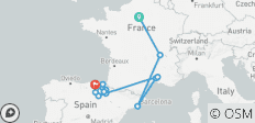  Francia y España incluidas - 13 destinos 