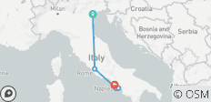  Des gondoles à la côte : : 10 jours à Venise, Rome et Amalfi avec un séjour 5 étoiles - 5 destinations 