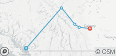  Canadian Rockies by Train (Vancouver, BC to Calgary, AB) (2026) - 5 destinations 