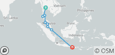  Bangkok naar Bali: Zuidoost-Azië ongefilterd - 12 bestemmingen 