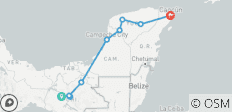  Le meilleur du Chiapas et du Yucatan avec le Maya Train - 9 destinations 