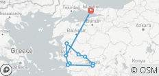  9-Daagse Engelen Vakantie in TURKIJE Zeven Kerken van Openbaring: Een heilige pelgrimstocht door het oude Klein-Azië! (Volledig Begeleid) - 12 bestemmingen 