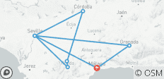  The best of Andalusia in 6 days from Malaga - 8 destinations 
