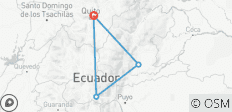  Ihre Solo-Reise in den ecuadorianischen Regenwald &amp; Baños - 4 Destinationen 