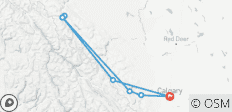  Highlights of Alberta &amp; Rockies Tour - 8 destinations 