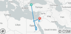  14-Day Cultural Tour: Turkey, Egypt &amp; Jordan – Includes International Flights - 13 destinations 