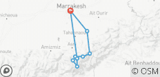  ????️ Itinéraire de trekking de 7 jours : De l\'Ourika à Imlil en passant par le Toubkal - 9 destinations 