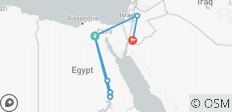  Trésors culturels de l\'Égypte et de la Jordanie - Une expérience de voyage immersive - 9 destinations 