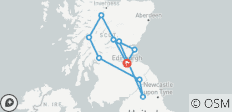  Highlights of Scotland Small Group Tour - 7 Days - 10 destinations 